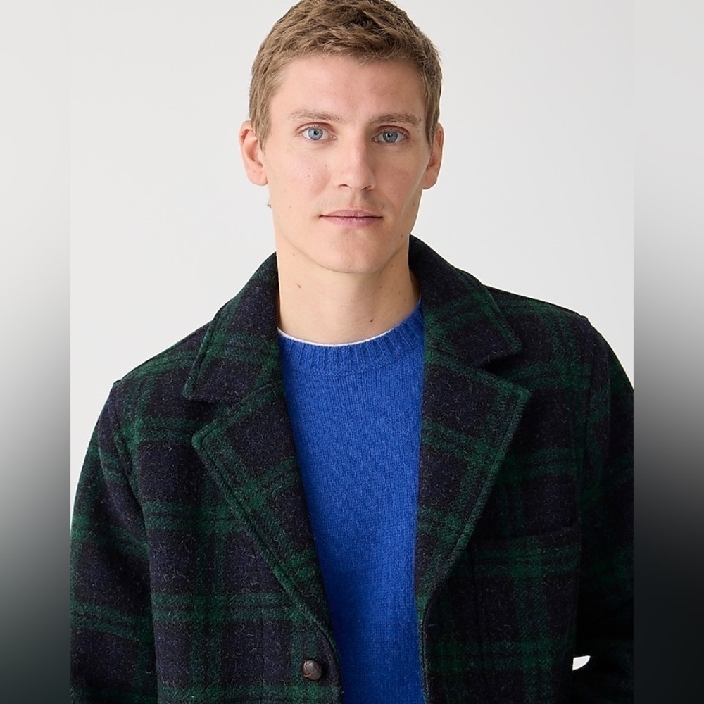 J Crew Limited-edition Ludlow overcoat in English wool BU169